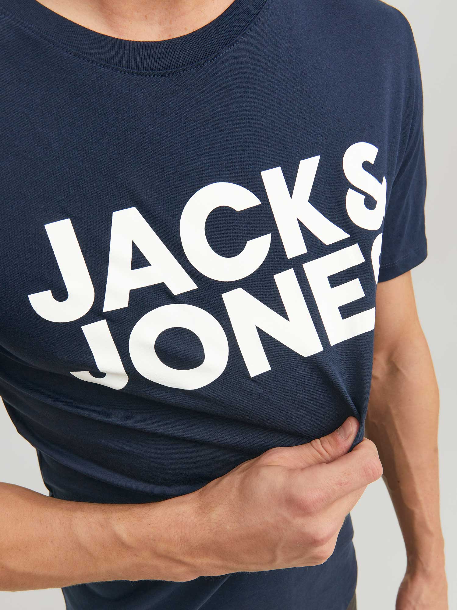 JACK & JONES Тениска JJECORP LOGO TEE SS O-NECK NOOS