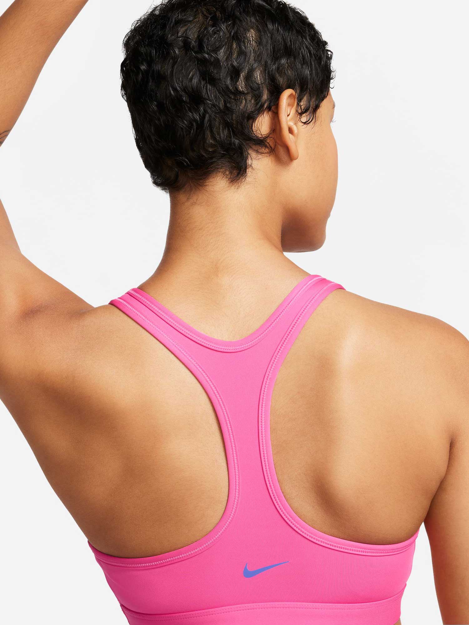 NIKE Спортен сутиен W NK SWSH LS HBR BRA