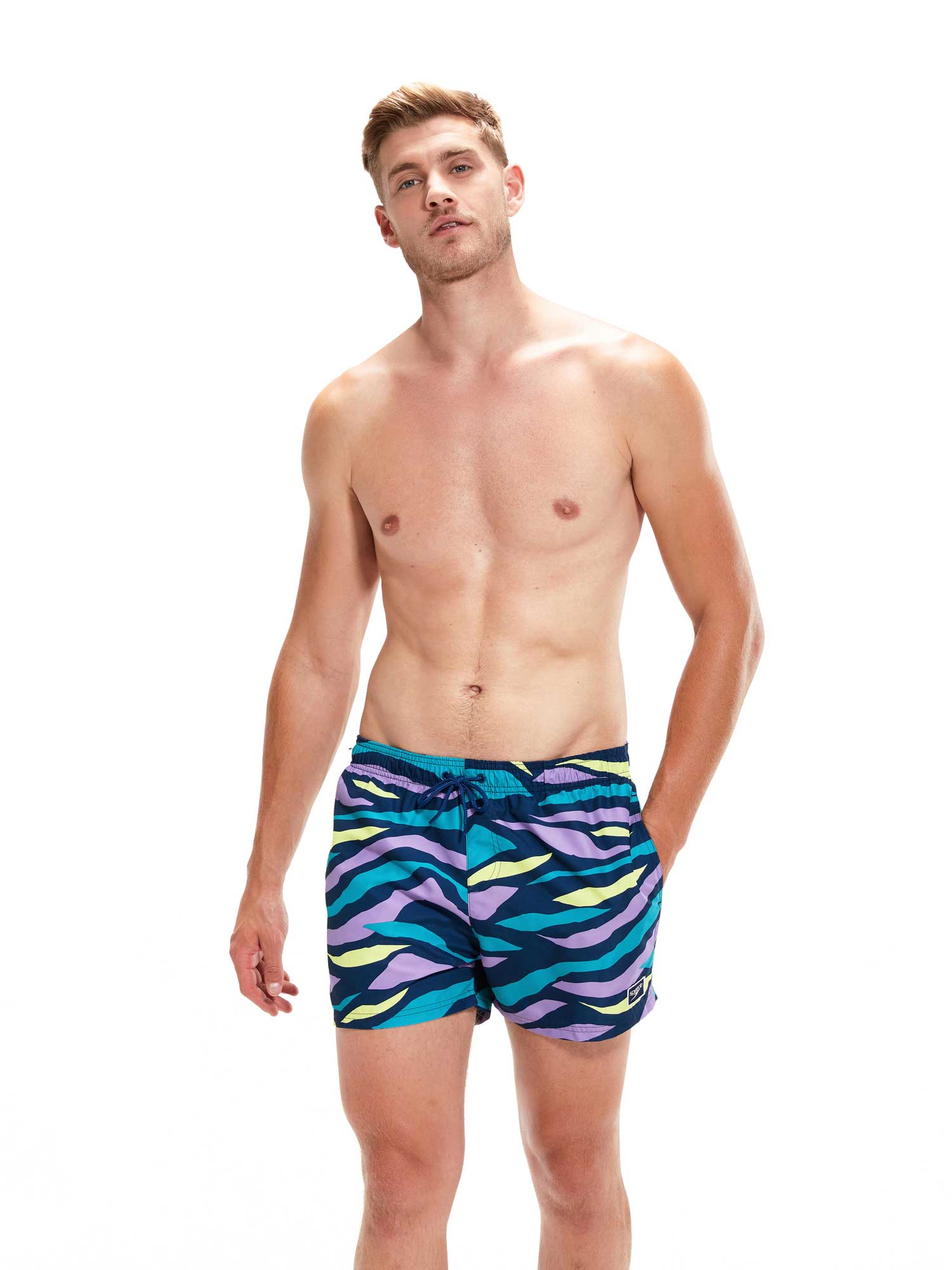 SPEEDO Плувни шорти PRINT LEIS 14