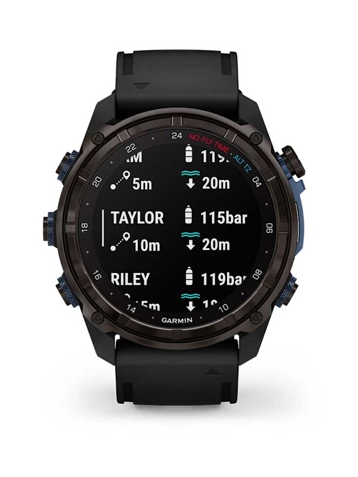 GARMIN GPS Смарт часовник Descent Mk3i титаниева каишка