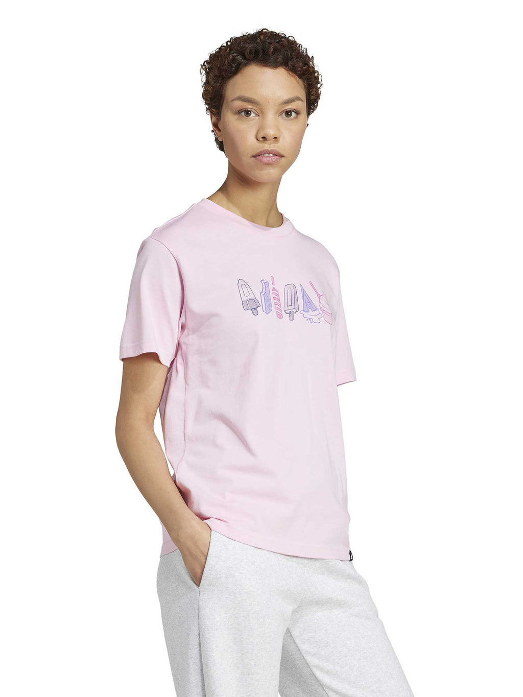 ADIDAS SPORTSWEAR Тениска Lounge Food Graphic T-Shirt