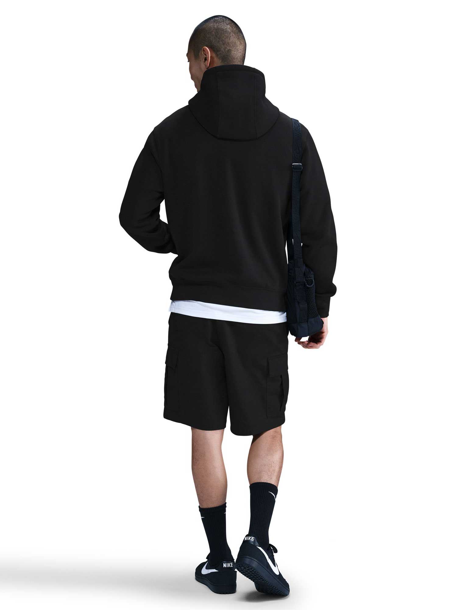 NIKE Суитшърт M NK CLUB BB PO GFX HOODIE