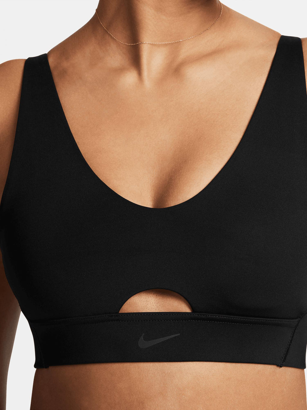 NIKE Спортен сутиен W NK DF INDY PLUNGE CUTOUT BRA