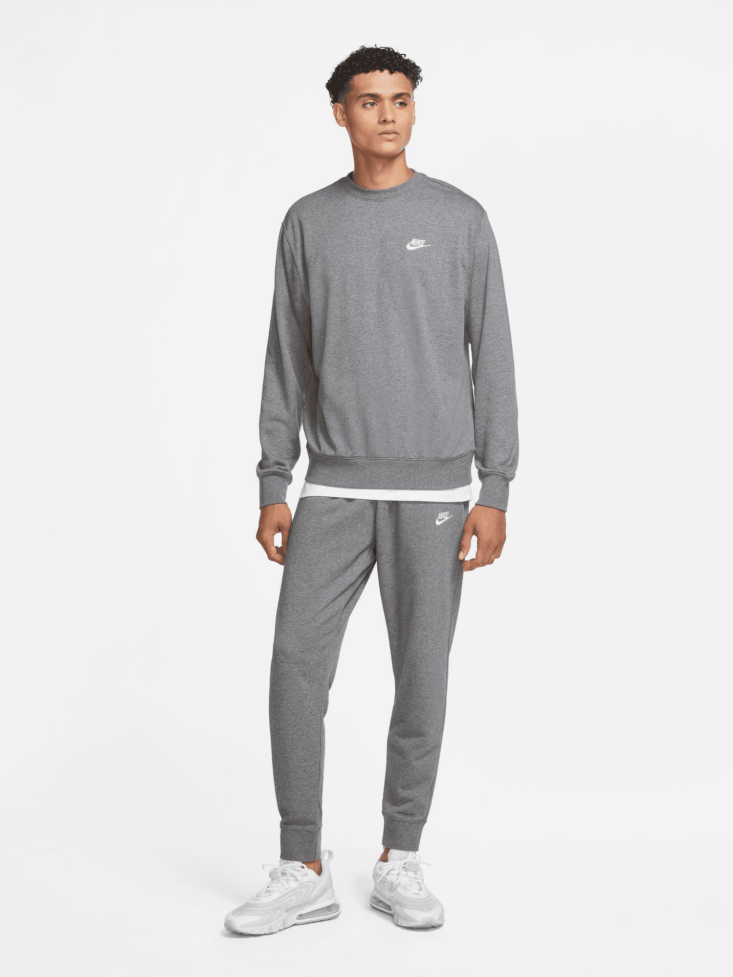 NIKE Блуза M CLUB CRW FT