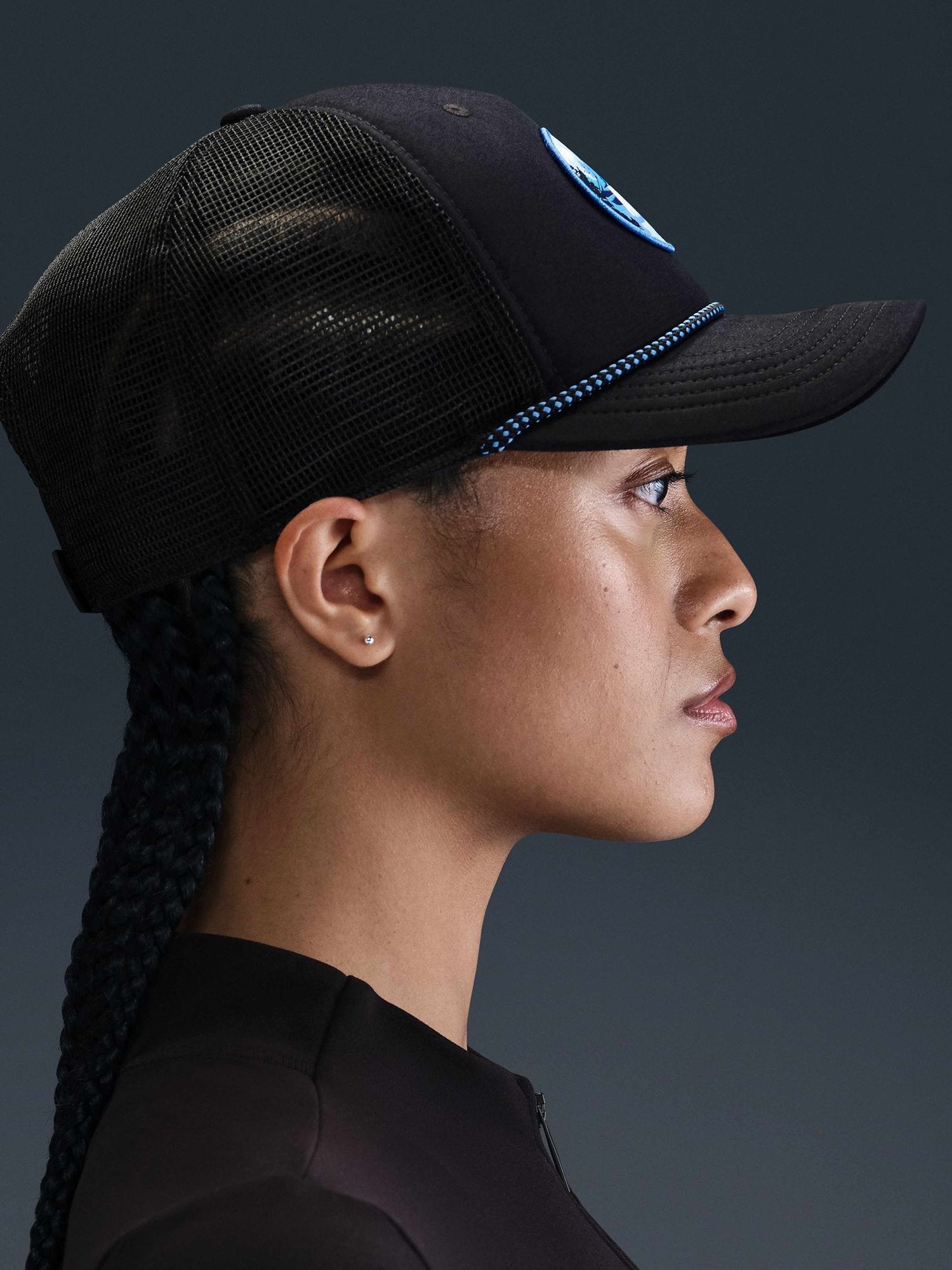 NIKE Шапка U NK RISE CAP S OTDR TRK S25 L