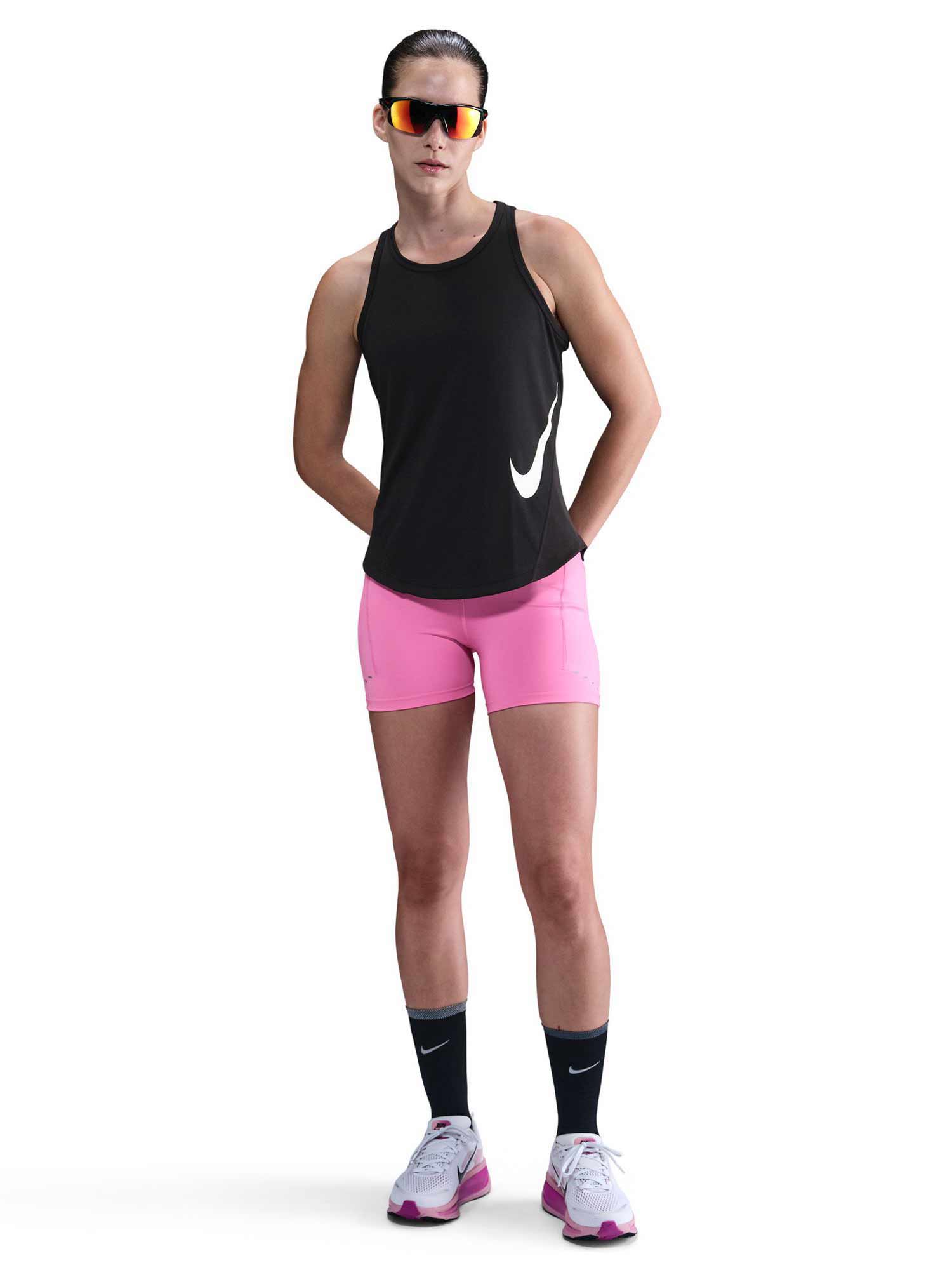 NIKE Потник W NK TEMPO SWSH HBR DF TANK
