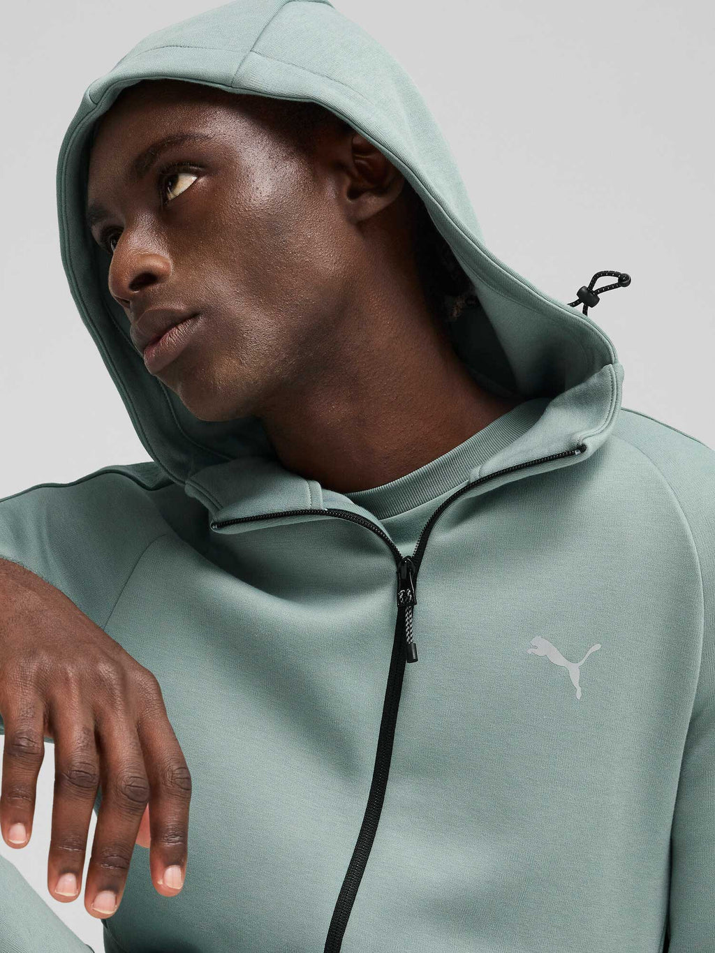 PUMA Суитшърт EVOSTRIPE Full-Zip Hoodie DK