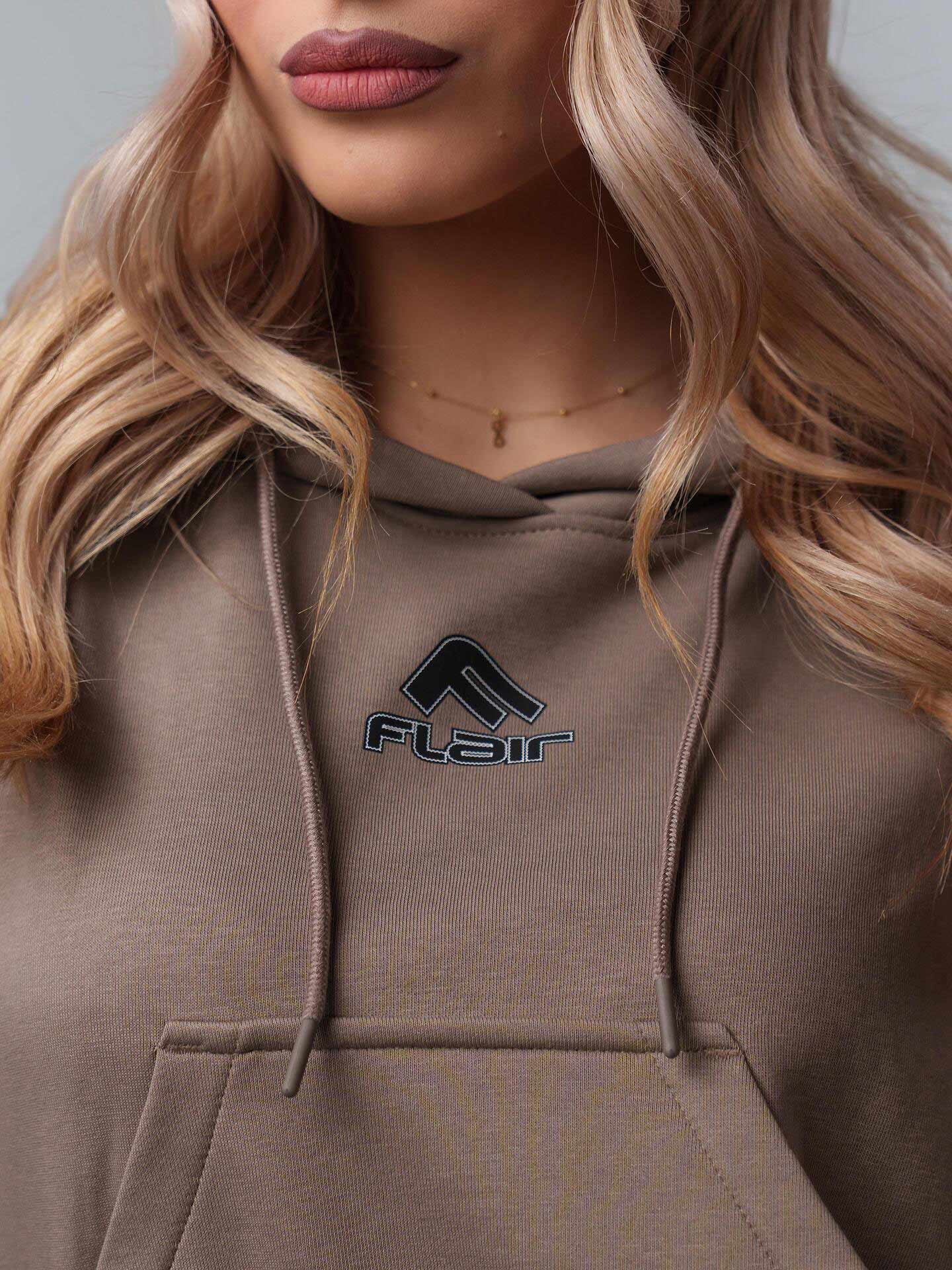 FLAIR Ватиран суитшърт 221025