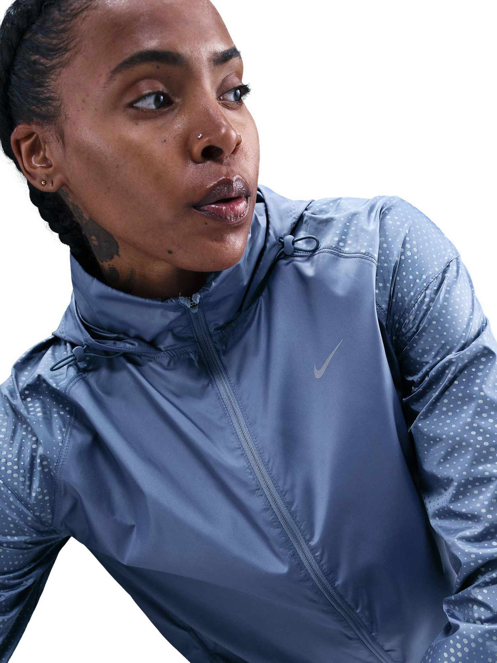 NIKE Яке W NK TEMPO REPEL FLASH JKT