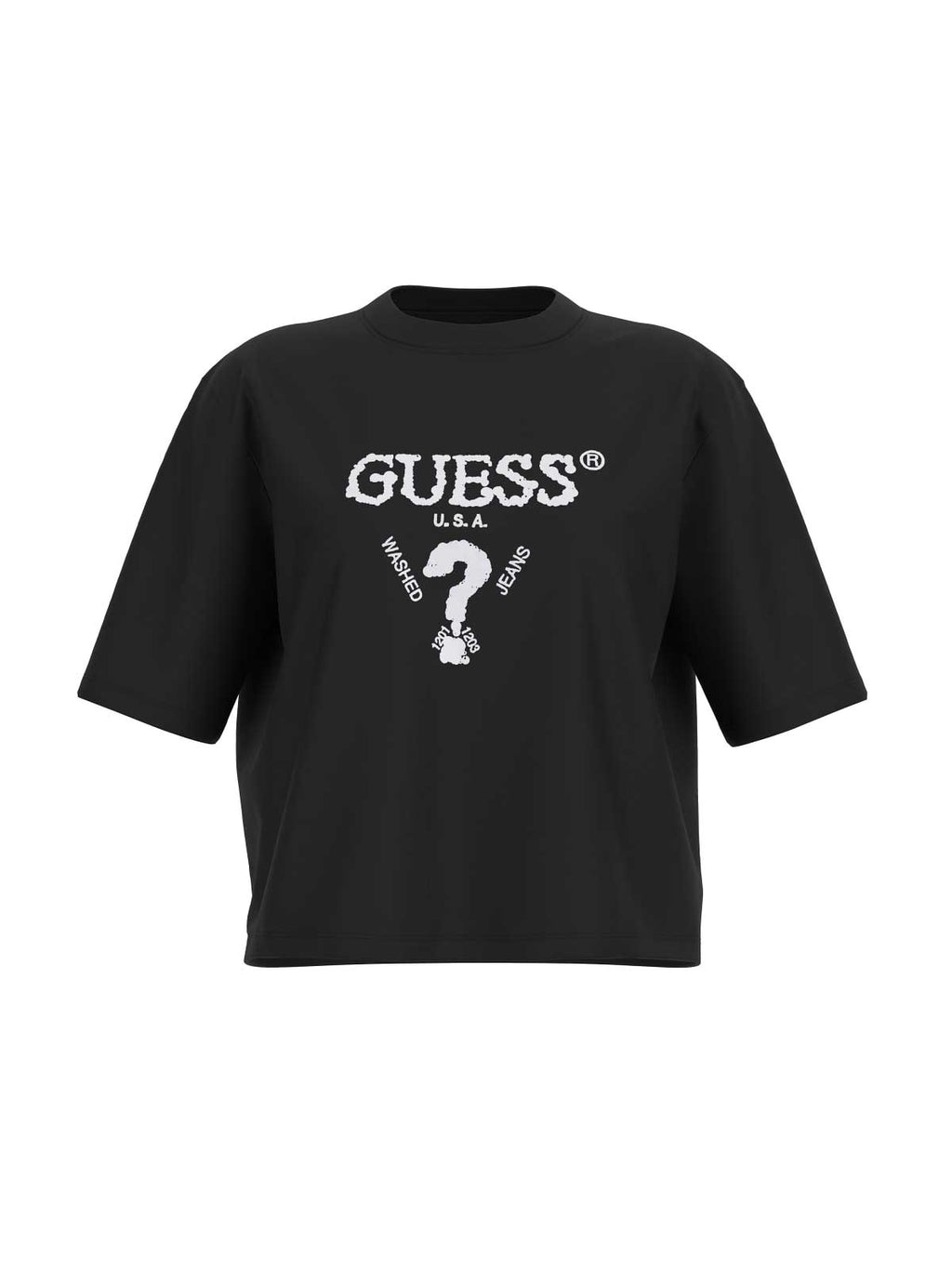 GUESS Тениска AURELIE BOXY TEE