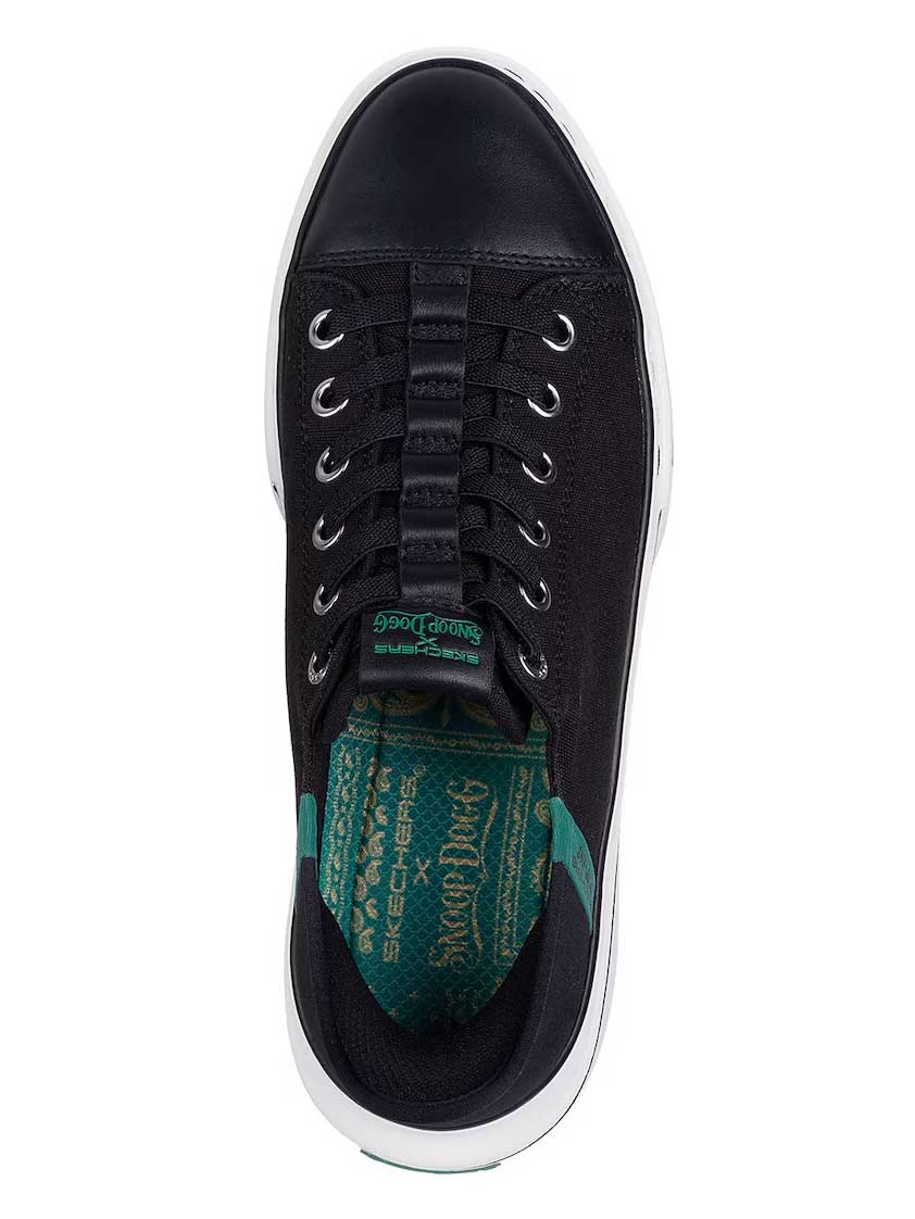 SKECHERS Обувки SNOOP ONE-LOW DOGG CANVAS