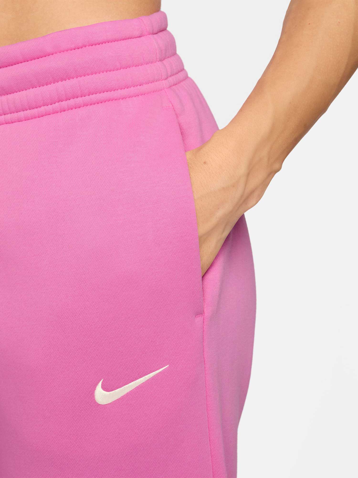 NIKE Спортно долнище W NSW PHNX FLC MR PANT STD