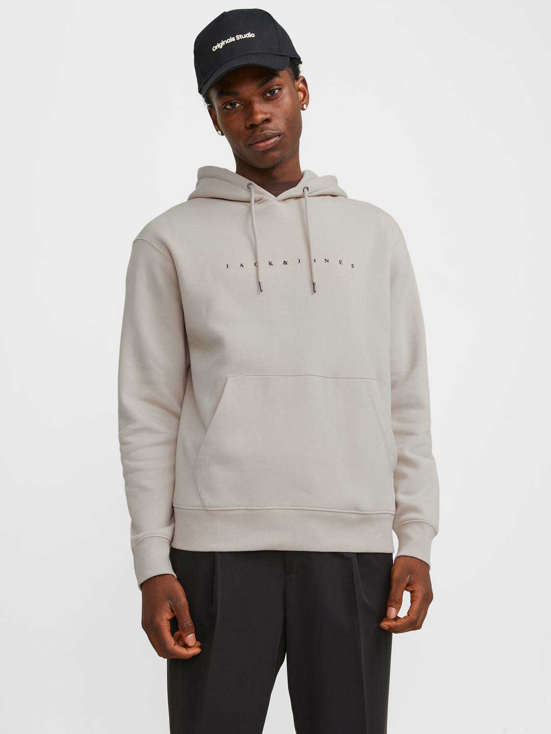 JACK & JONES Суитшърт JJESTAR JJ SWEAT HOOD NOOS