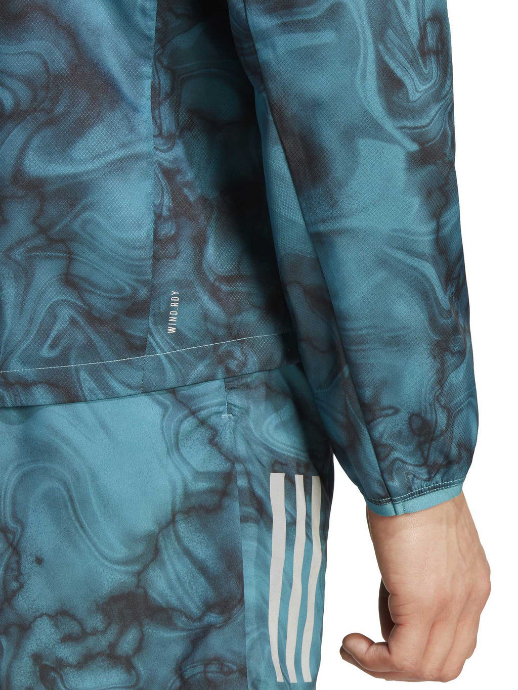 ADIDAS PERFORMANCE Спортно горнище Own the Run Allover