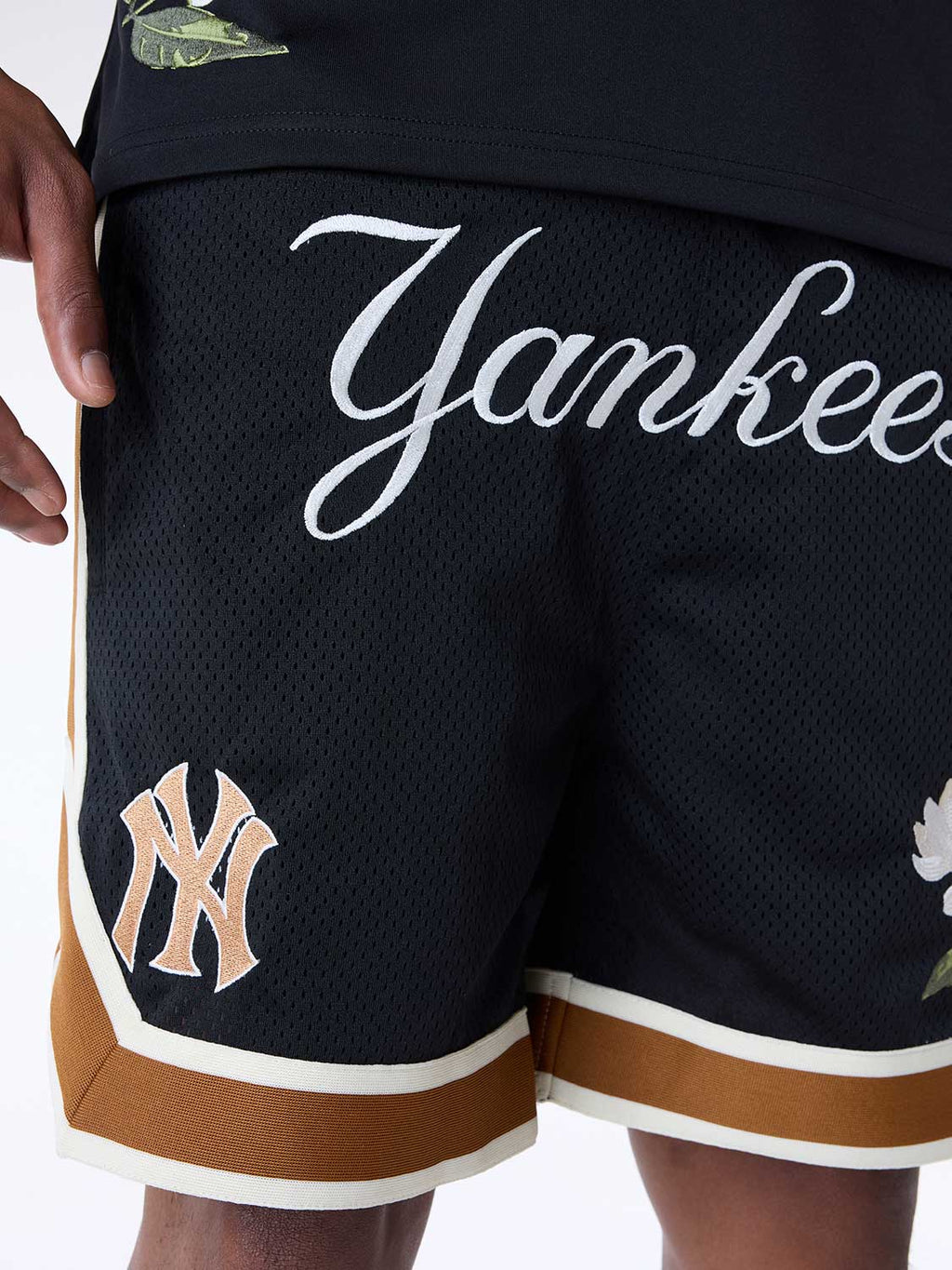 NEW ERA Къси панталони MLB FLORAL MESH SHORT NEYYAN