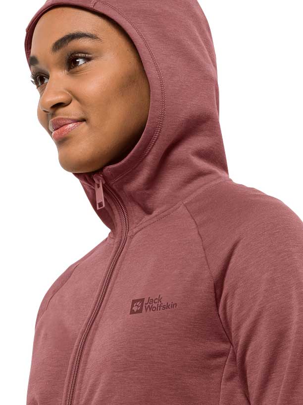 JACK WOLFSKIN Суитшърт WALDSEE HOODED JKT W