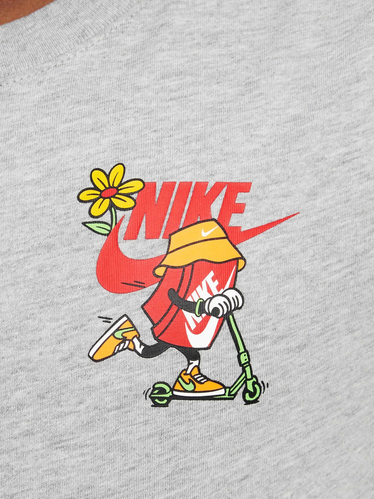 NIKE Тениска K NSW TEE BOXY SCOOTER
