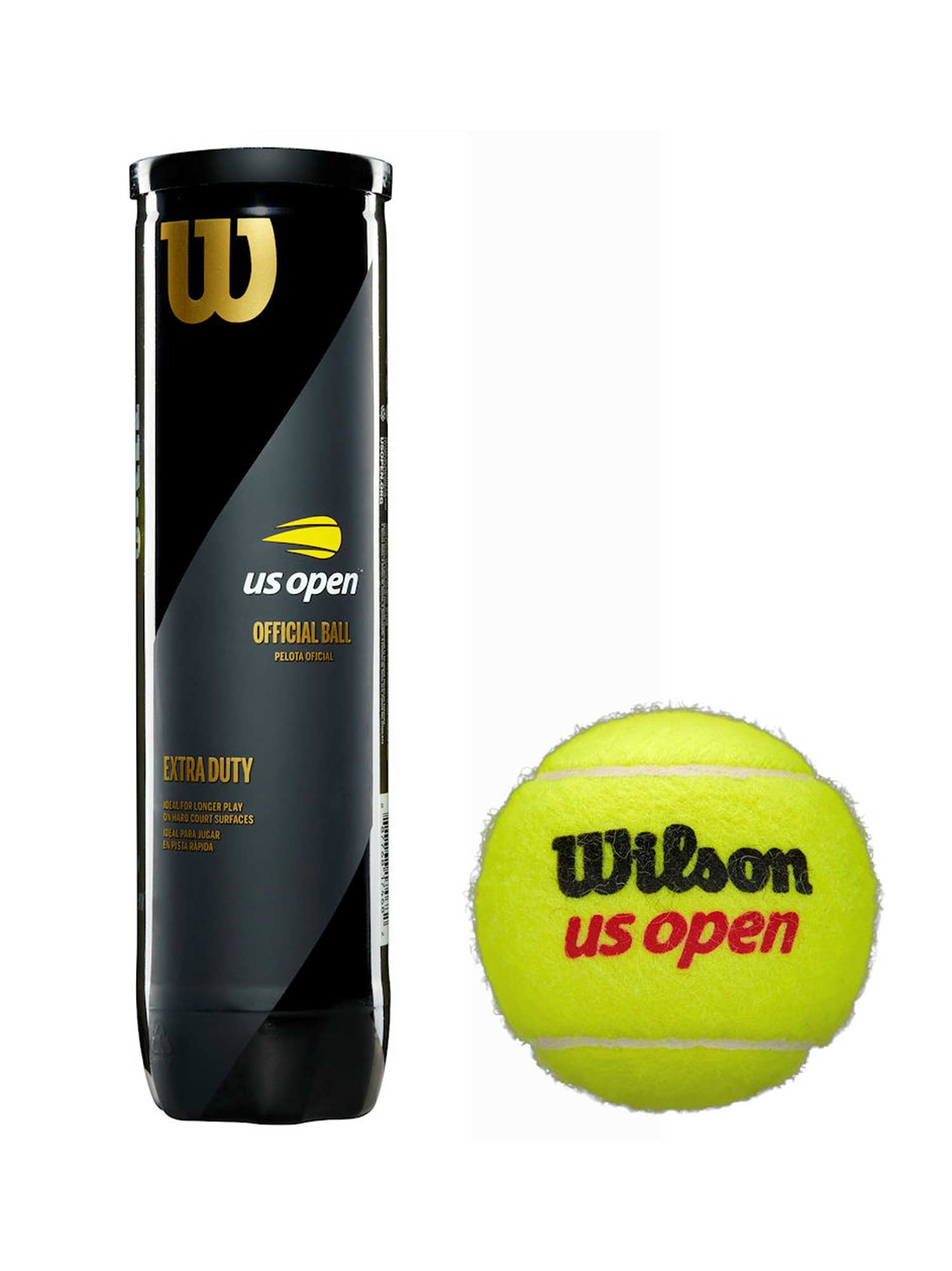 WILSON Тенис топки US OPEN XD x4