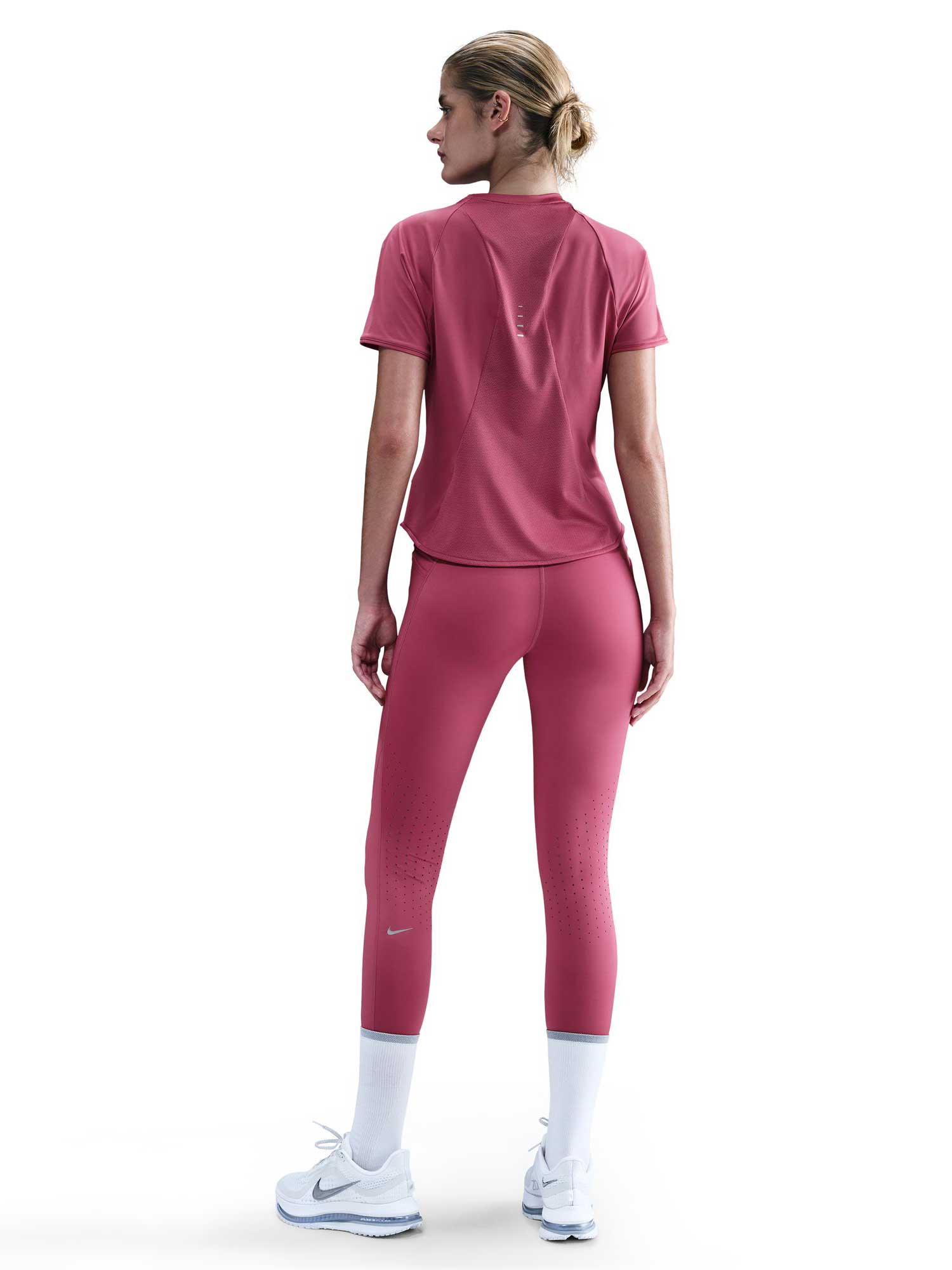 NIKE Тениска W NK SWIFT DF SS TOP