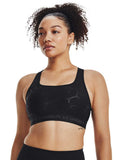 UNDER ARMOUR Спортен сутиен Crossback Mid Emboss