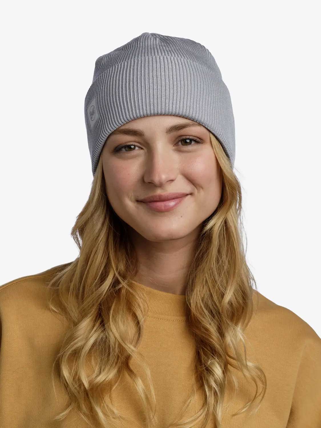 BUFF Шапка CROSSKNIT BEANIE SOLID