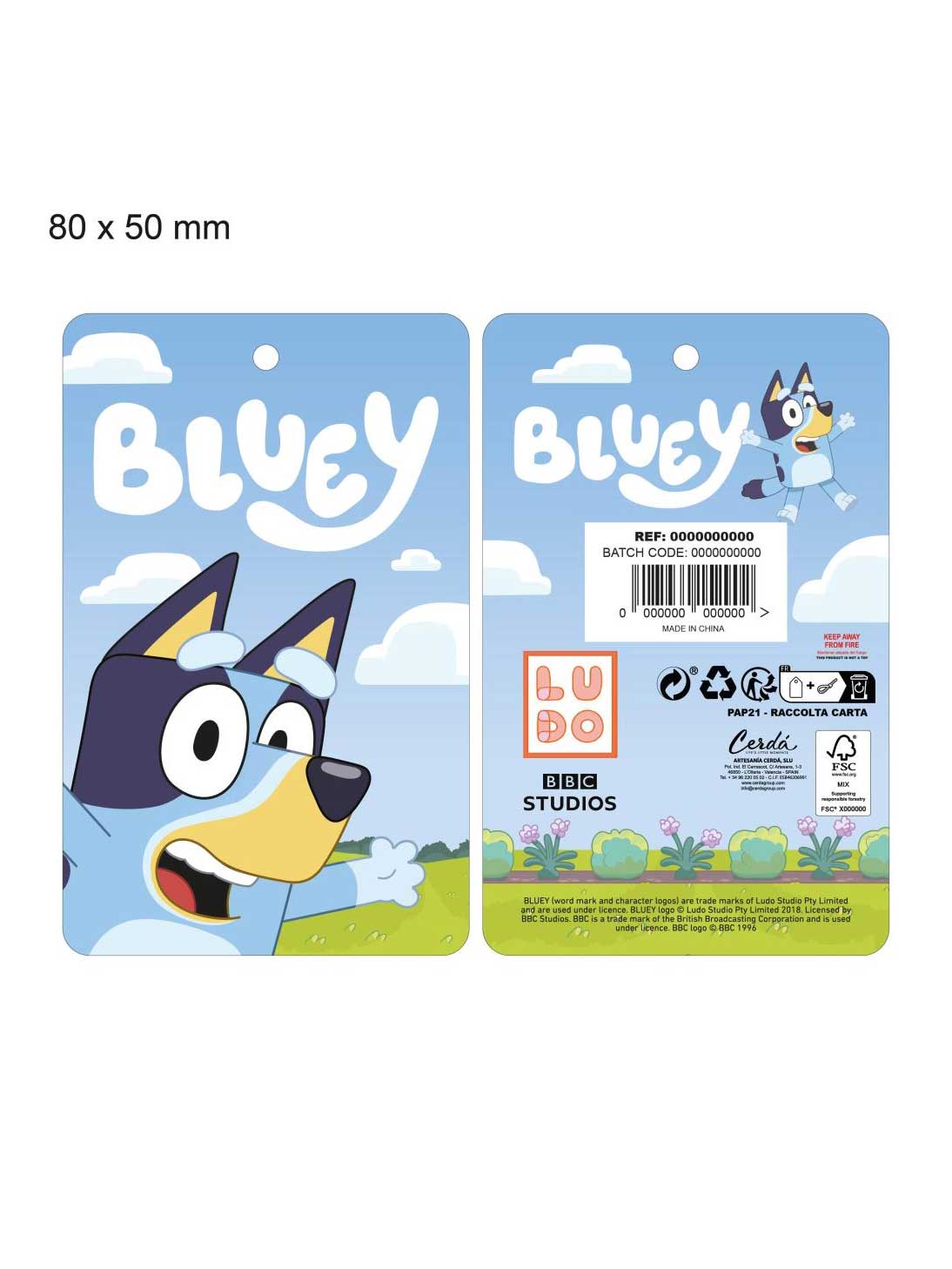 CERDA Шапка BLUEY