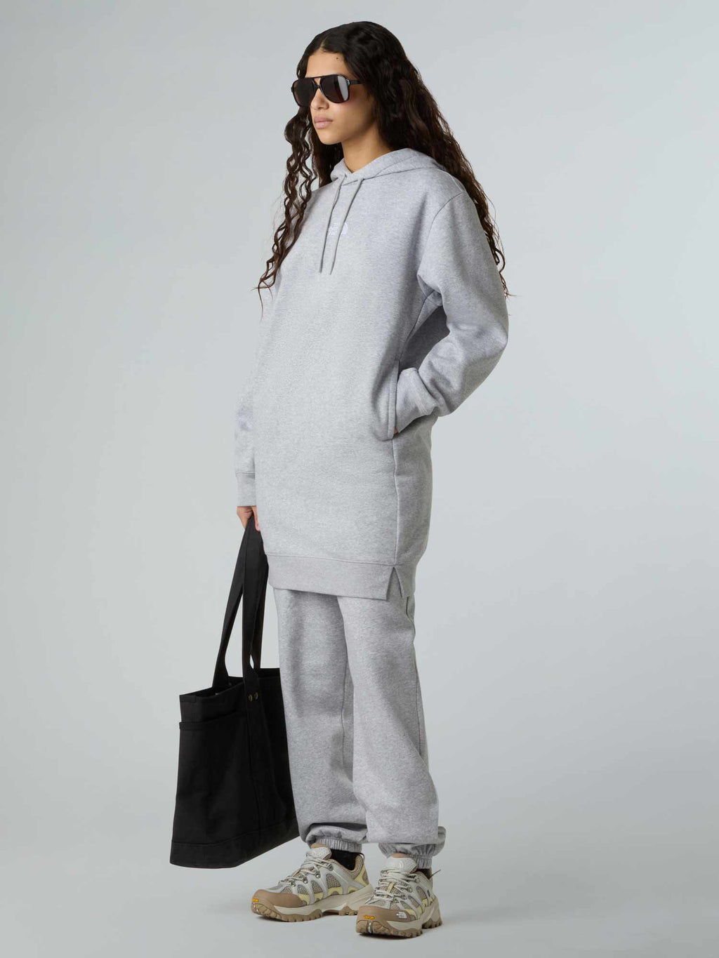 THE NORTH FACE Рокля W ESSENTIAL RELAXED HOODED DRESS