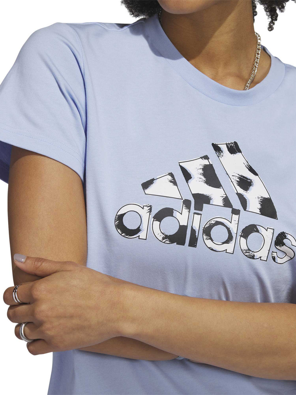 ADIDAS SPORTSWEAR Тениска Animal Print Badge of Sport