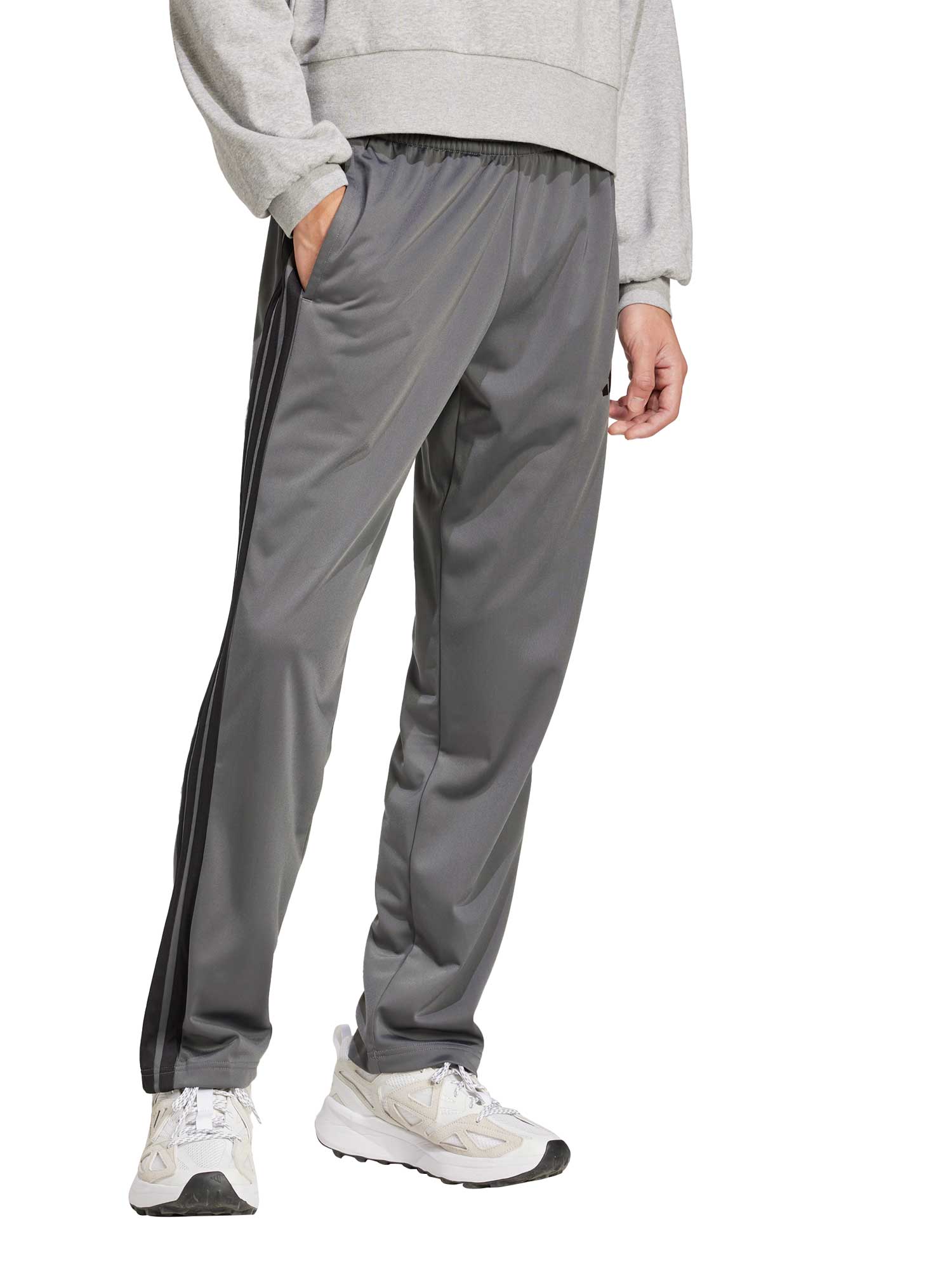 ADIDAS SPORTSWEAR Спортно долнище 3-Stripes Tricot Regular-Fit Open