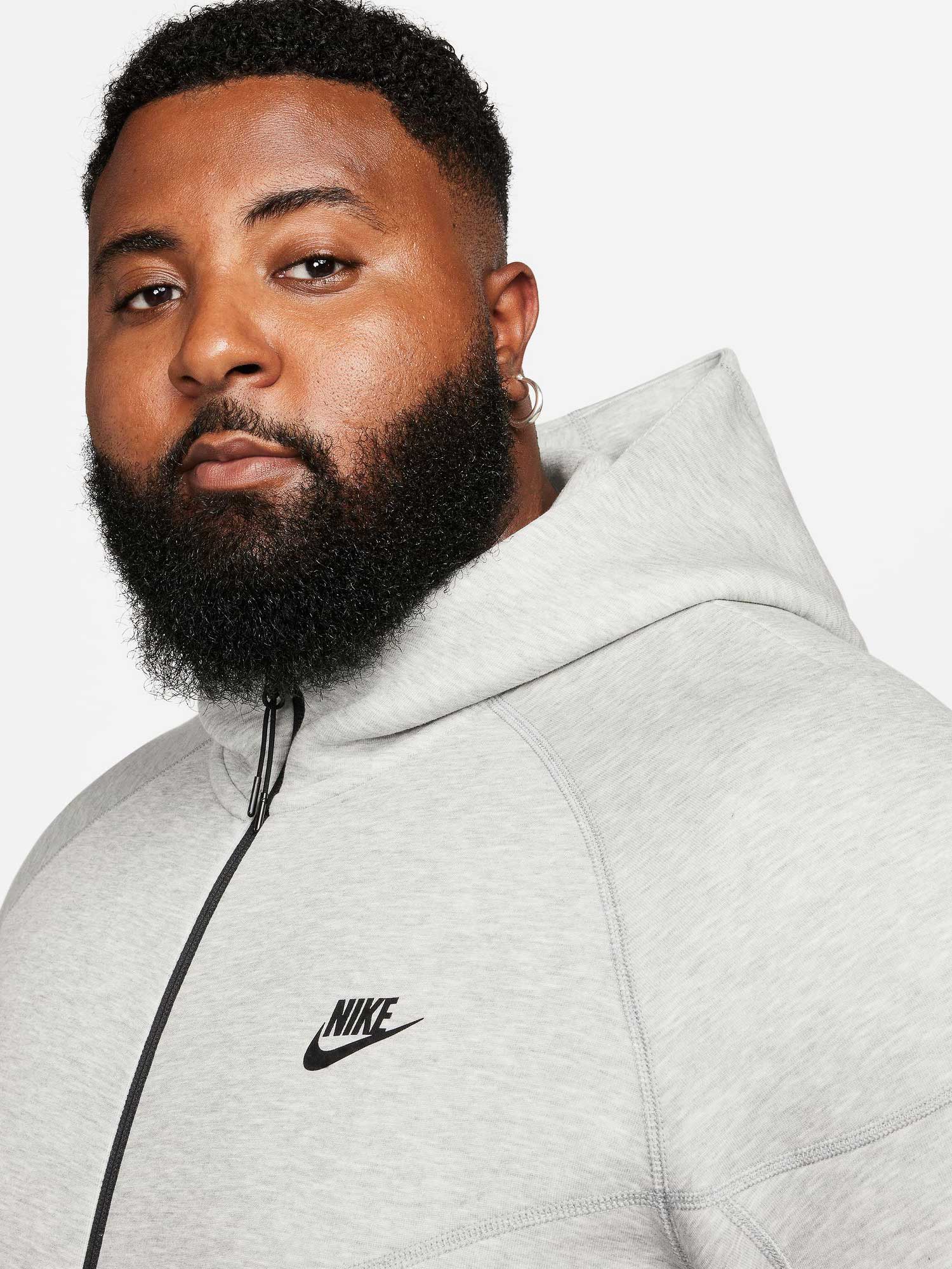NIKE Суитшърт M NK TCH FLC FZ WR HOODIE