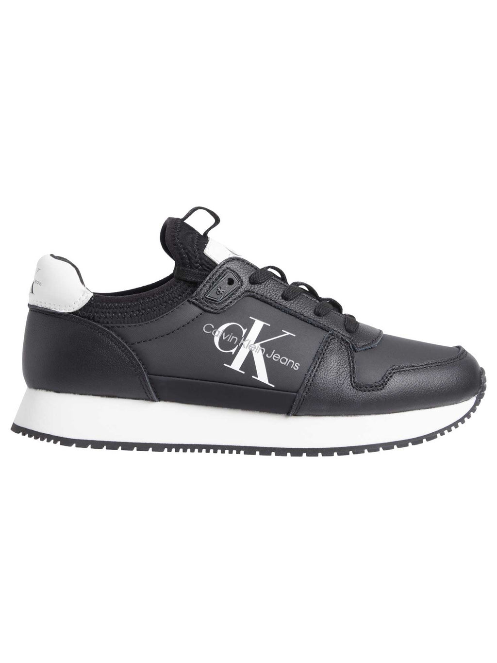 Calvin Klein Jeans Обувки RUNNER SOCK LACEUP ML LTH