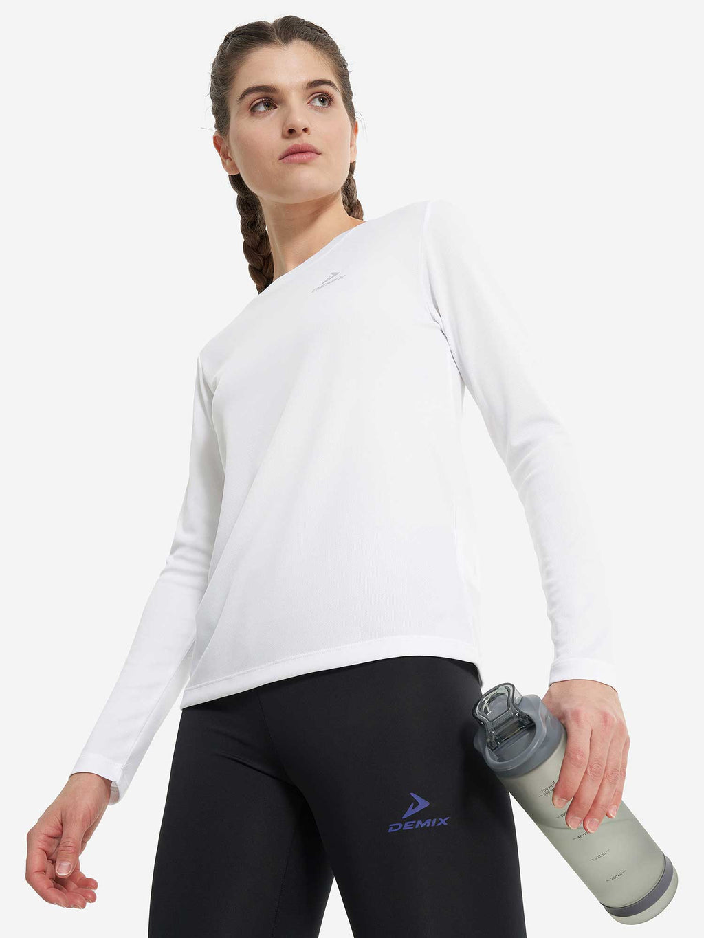 DEMIX Блуза W D Running AA LS T-shirt