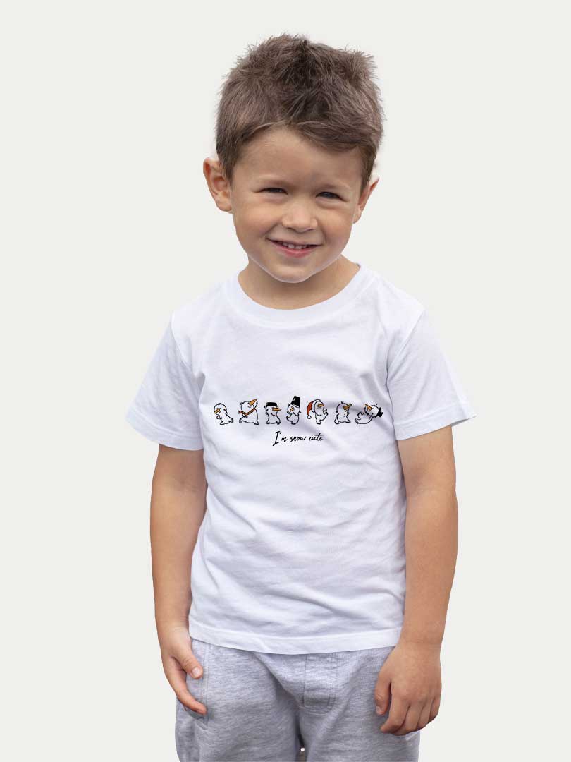 BRILLE Тениска Christmas T-shirt Snow cute