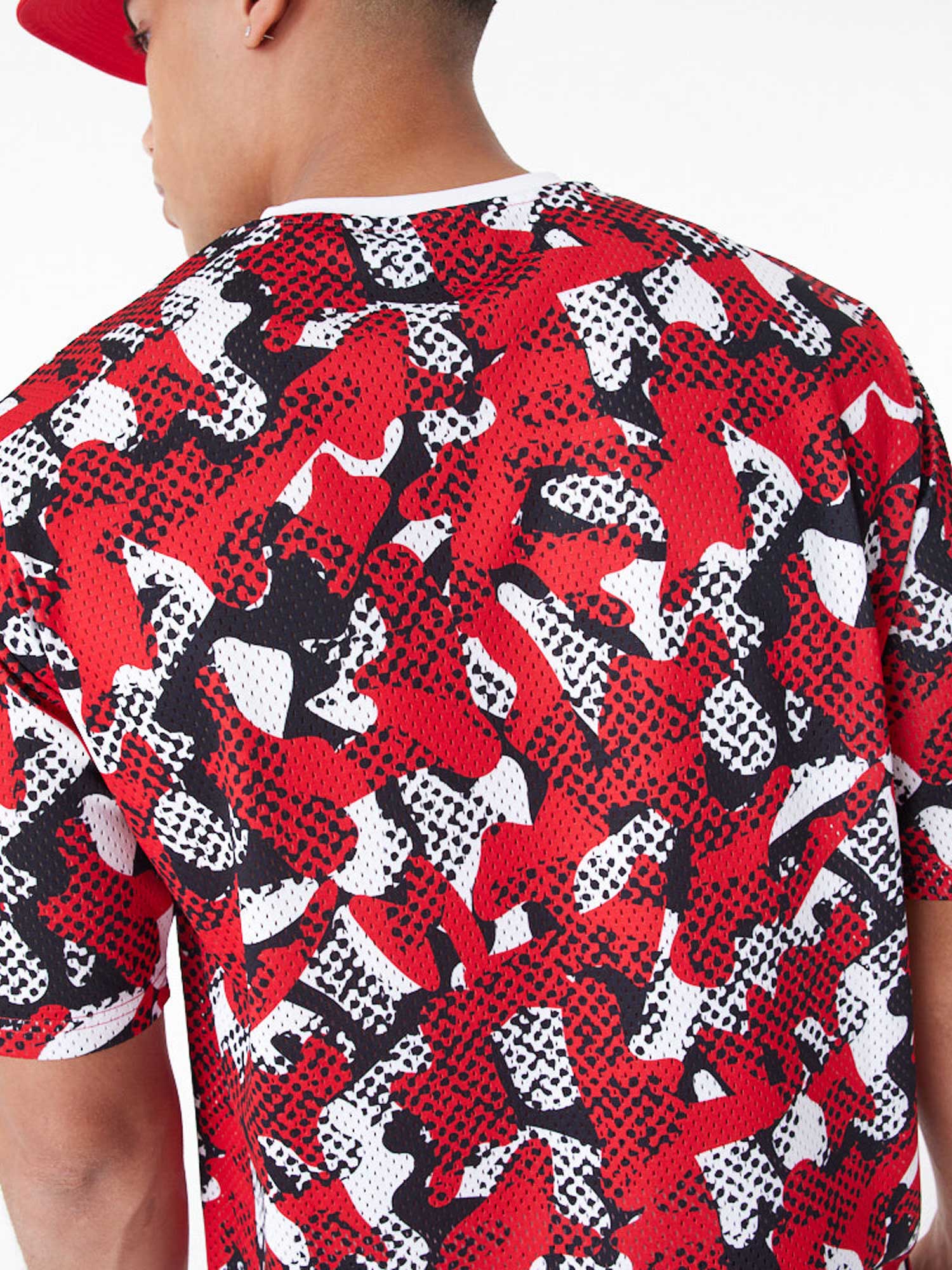 NEW ERA Тениска NBA TEAM AOP MESH OS TEE CHIBUL