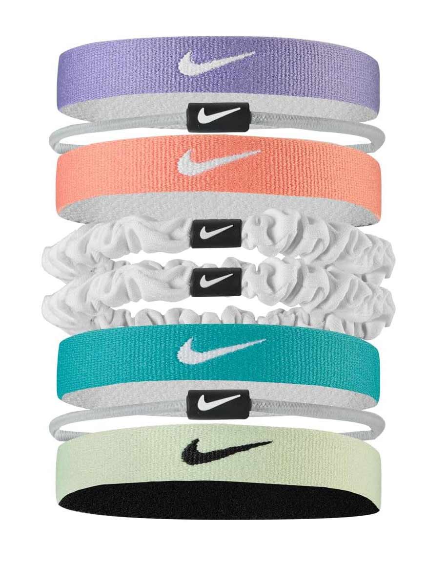 NIKE Лента за глава FLEX CLASSIC MIXED HAIR TIES 8PK