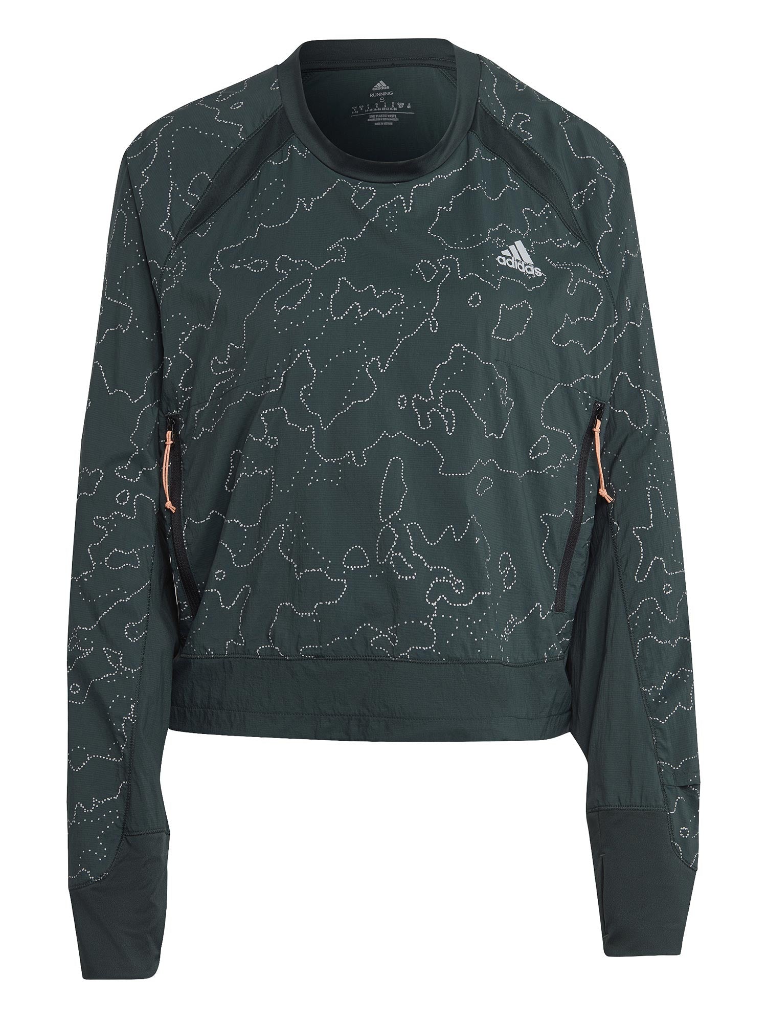 ADIDAS PERFORMANCE Блуза X-City Running Crewneck
