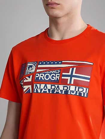 NAPAPIJRI Тениска S-TURIN
