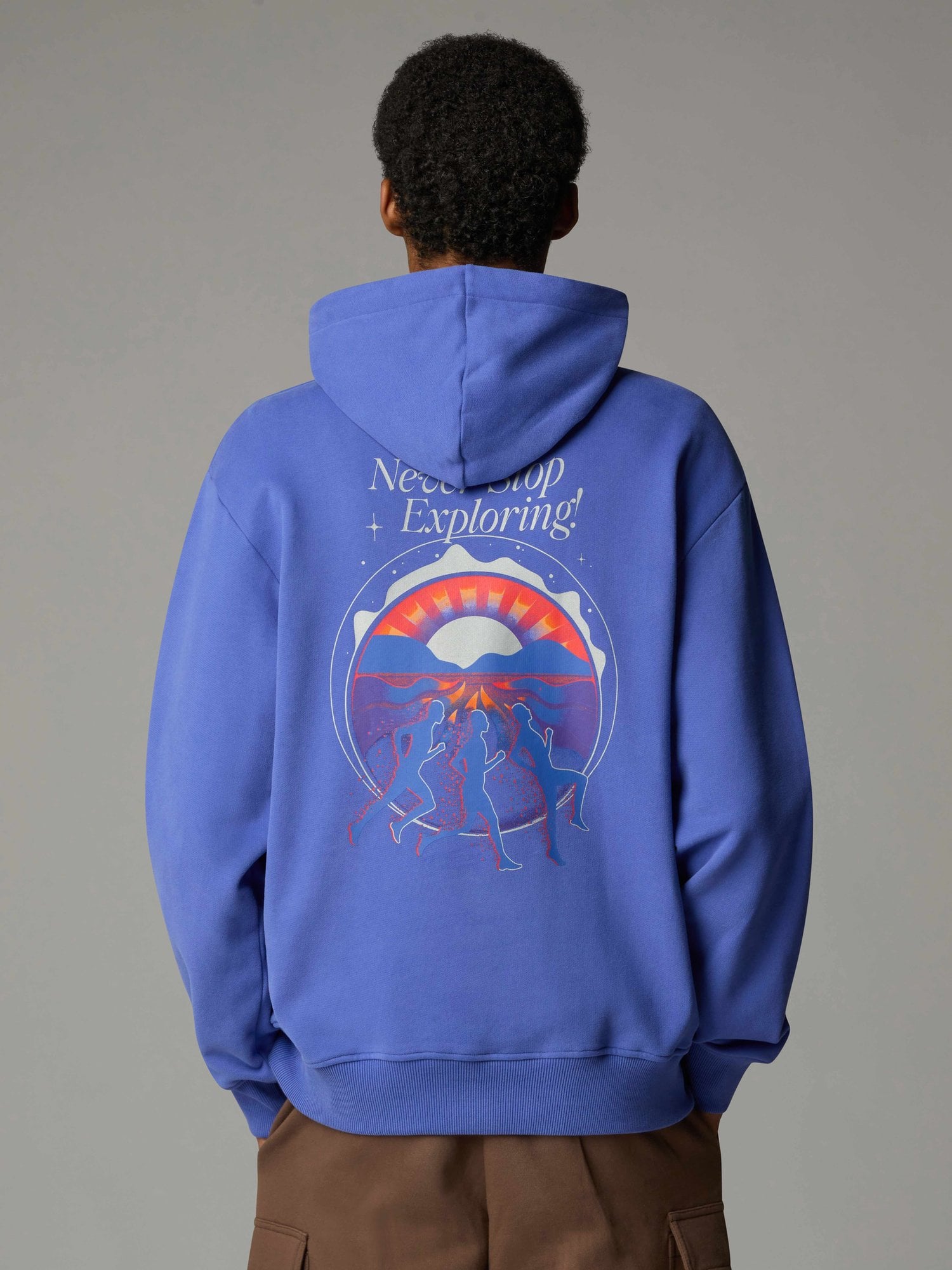 THE NORTH FACE Суитшърт U NEVER STOP RELAXED HOODIE
