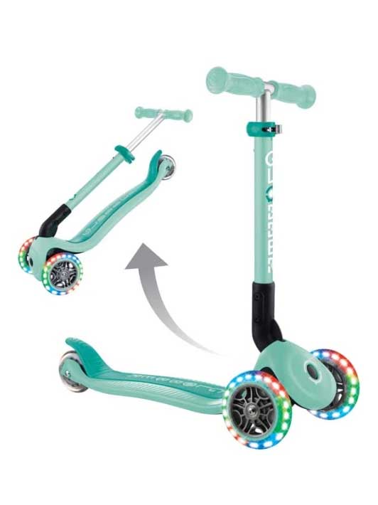 GLOBBER Сгъваема тротинетка Junior FOLDABLE LIGHTS
