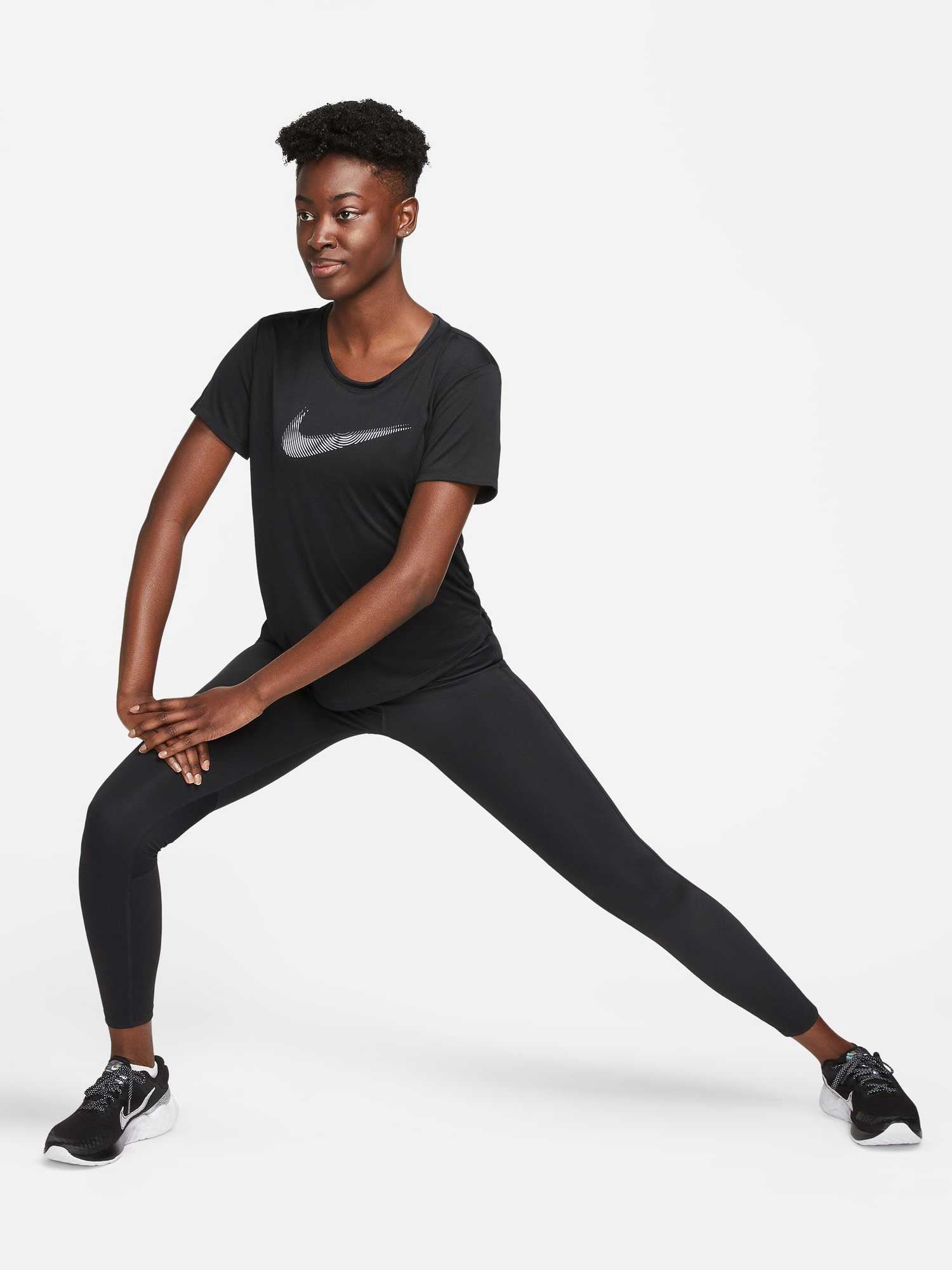NIKE Тениска W NK DF SWOOSH HBR SS TOP