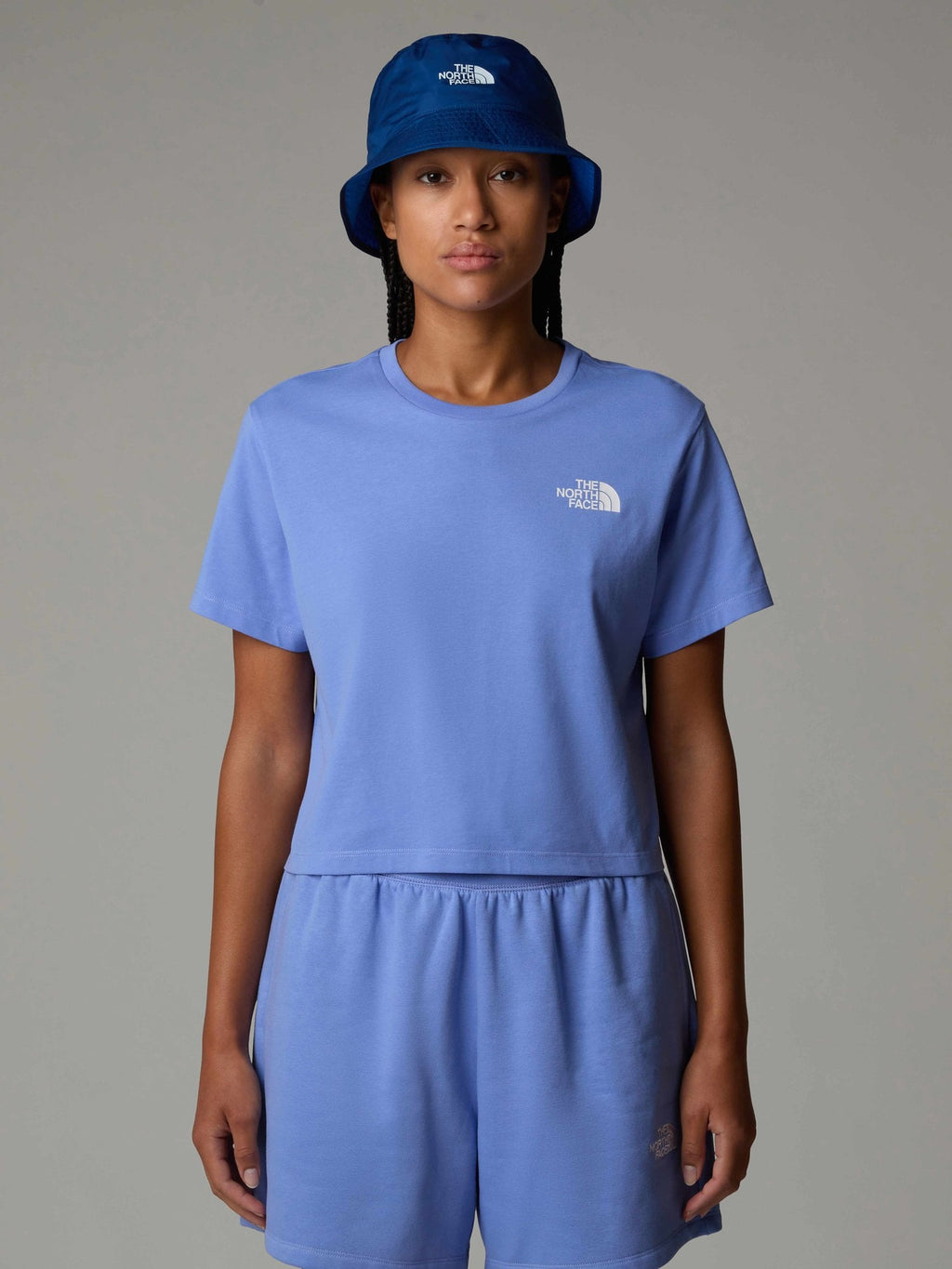 THE NORTH FACE Тениска W SIMPLE DOME CROPPED SLIM TEE