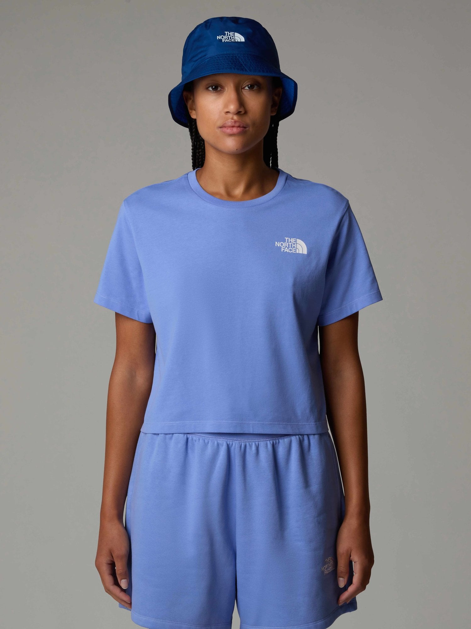 THE NORTH FACE Тениска W SIMPLE DOME CROPPED SLIM TEE