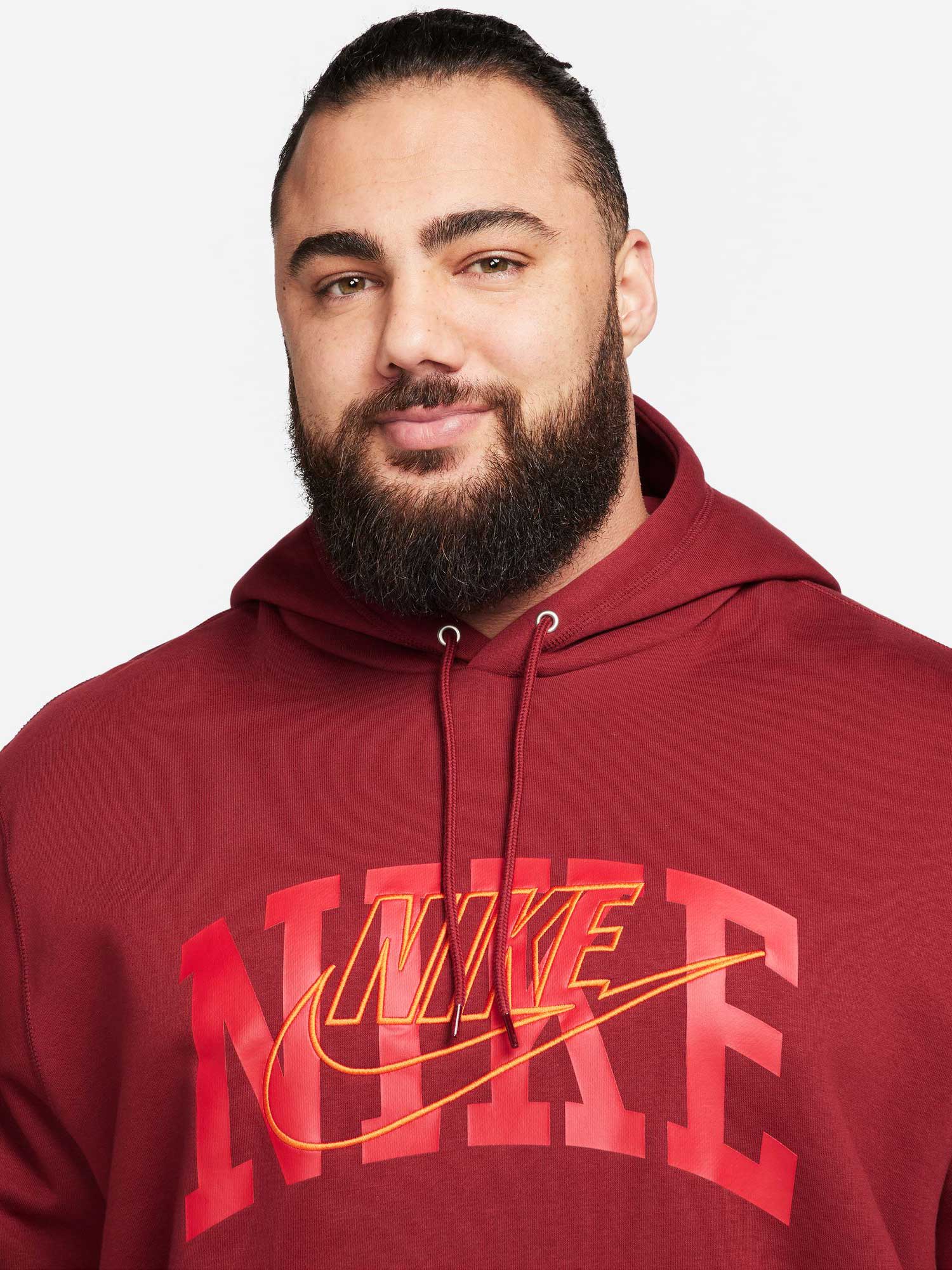 NIKE Суитшърт M NK CLUB BB PO HDY ARCH GX