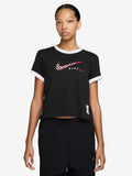 NIKE Тениска W NSW CLUB SS TEE MOTO RGR