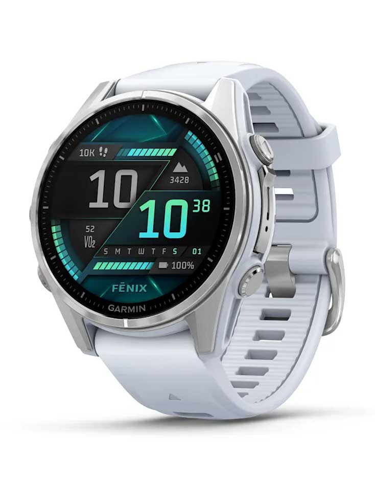 GARMIN GPS Смарт часовник Fenix 8 AMOLED с кожена каишка