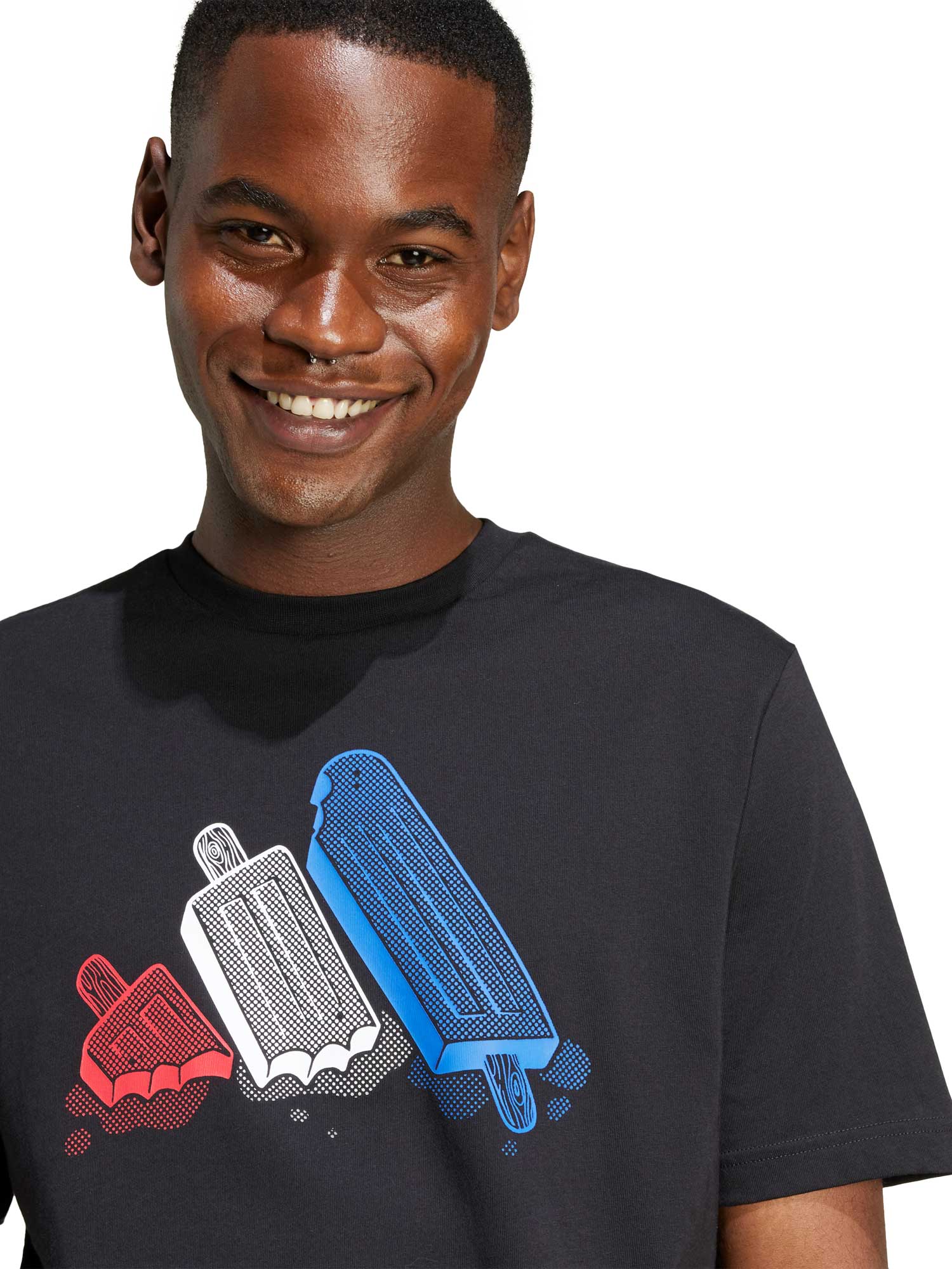 ADIDAS SPORTSWEAR Тениска Lounge Ice Graphic T-Shirt