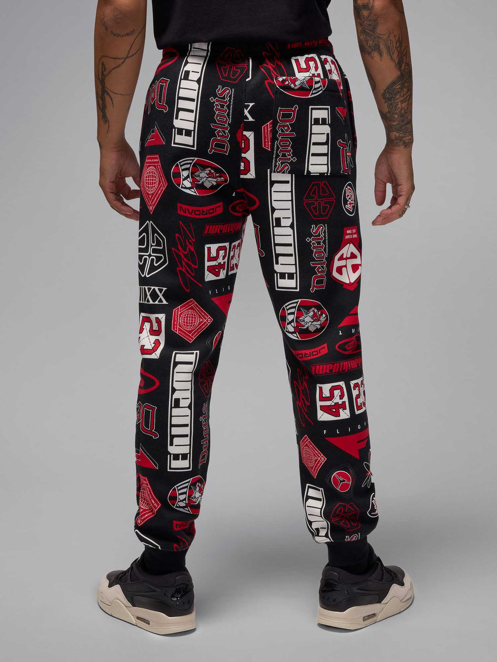 JORDAN Спортно долнище M J ESS AOP FLC PANT
