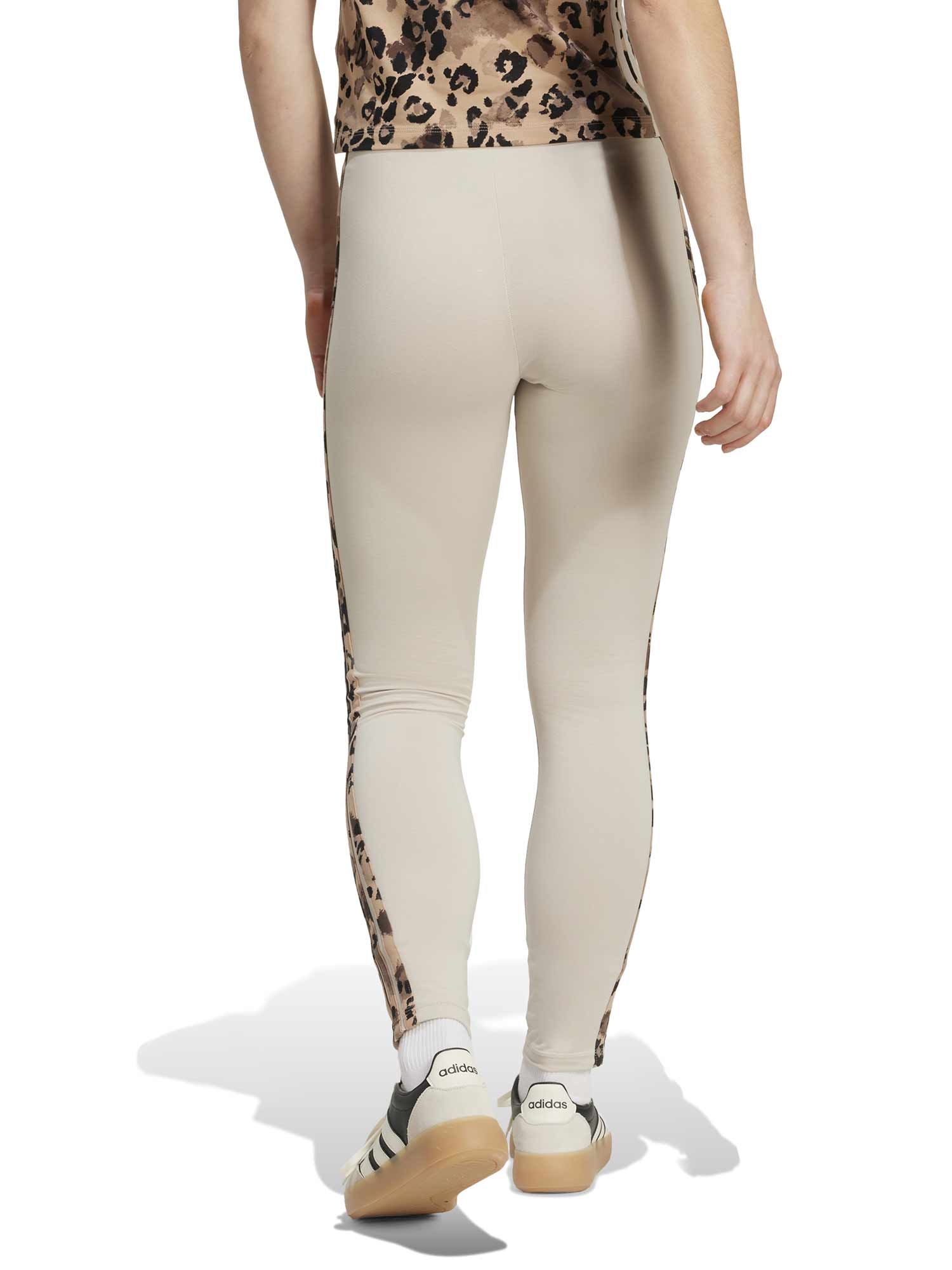 ADIDAS SPORTSWEAR Клин Animal Print 3-Stripes High Rise Leggings