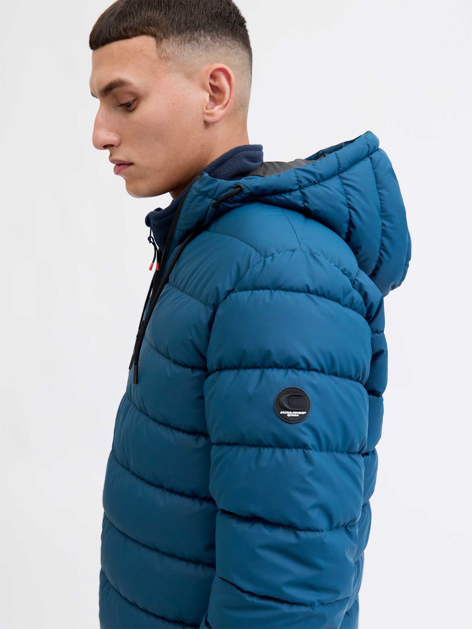 JACK & JONES Яке JCOPOINT PU PUFFER JACKET BF