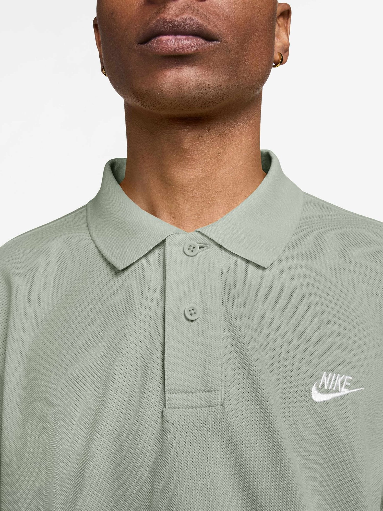 NIKE Поло тениска M NK CLUB SS POLO PIQUE